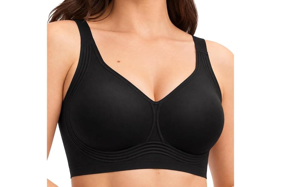 Wireless Jelly Bra with Full Coverage and Lift