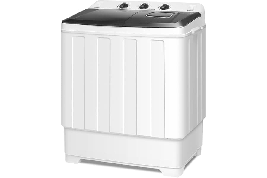 Portable Twin Tub Washing Machine for Apartments