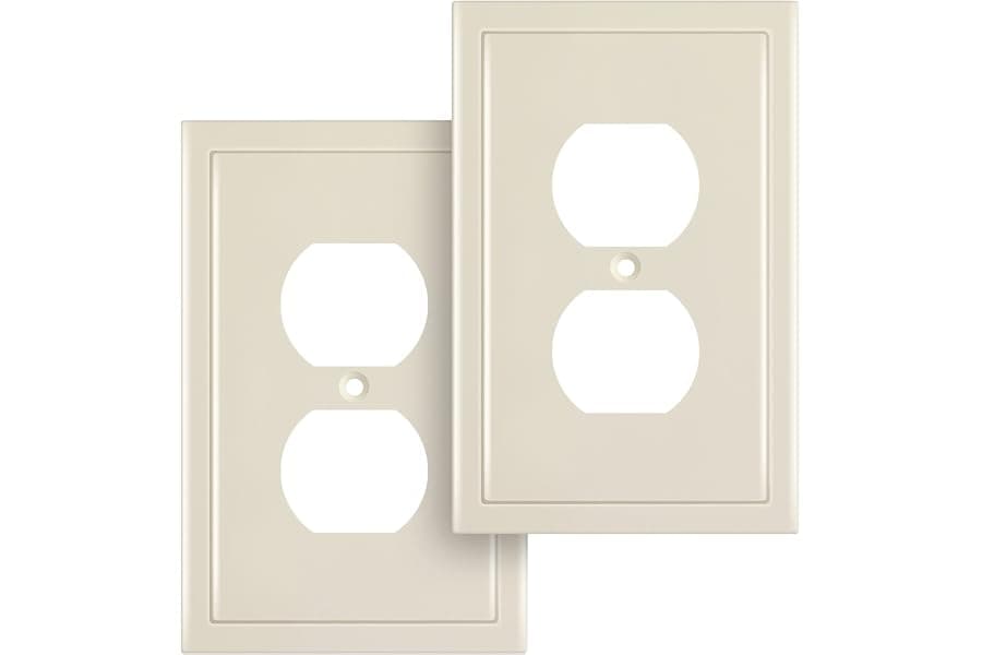 Best Modern Decorative Light Almond Switch Plates 2026