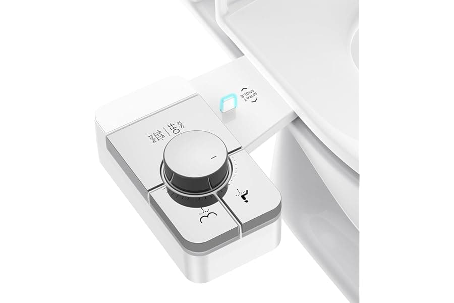 Best Bidet Attachment for Toilet Seats: Adjustable Dual Nozzle
