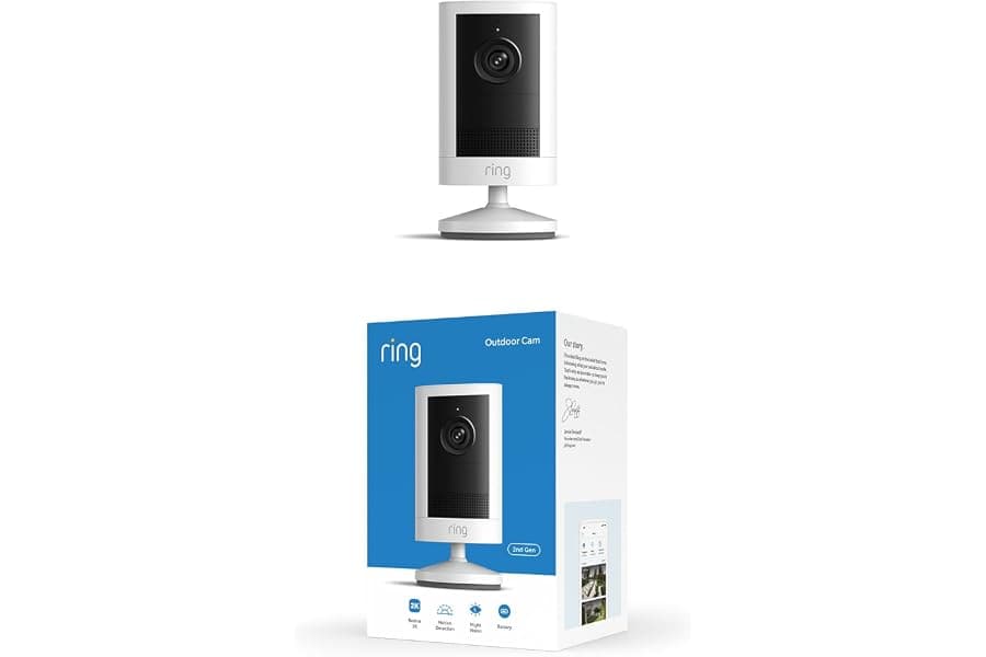 4K Outdoor Security Camera with Night Vision