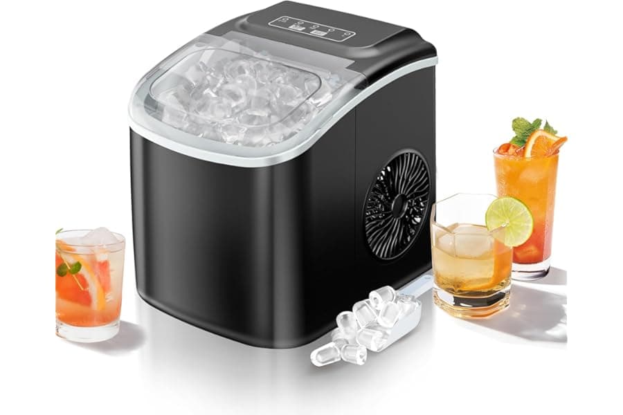 26LBS Portable Countertop Ice Maker