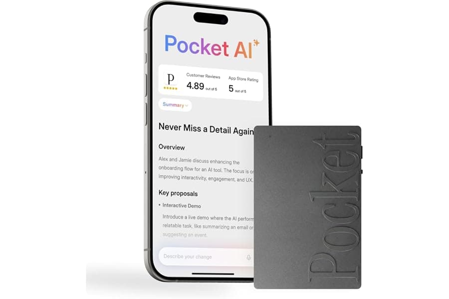 Smart Voice Recording Device Auto Transcription