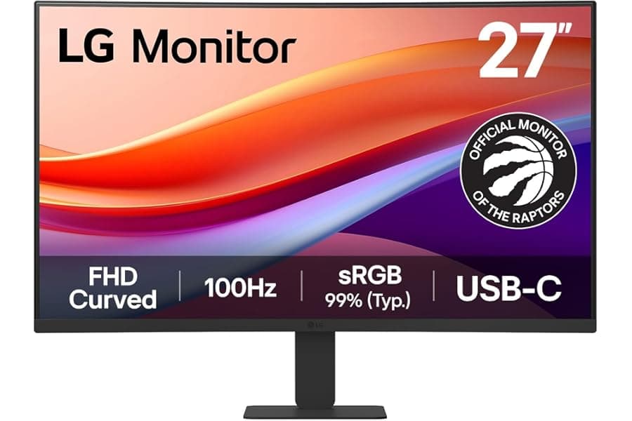 27-Inch Curved Monitor for Gaming with 100Hz Refresh