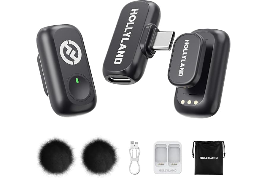 Wireless Lavalier Mic for Video Content Creators