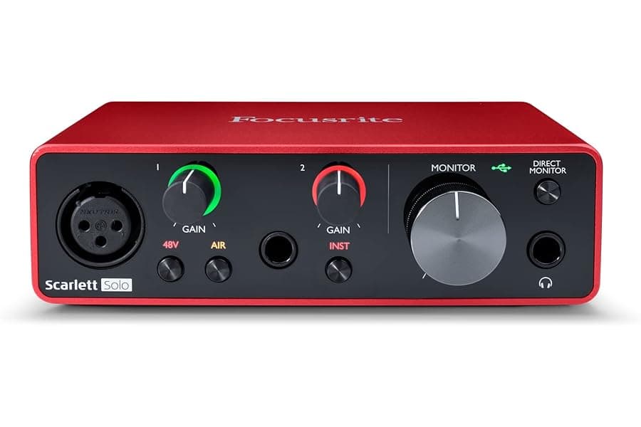 Best USB Audio Interface for Home Recording & Podcasting