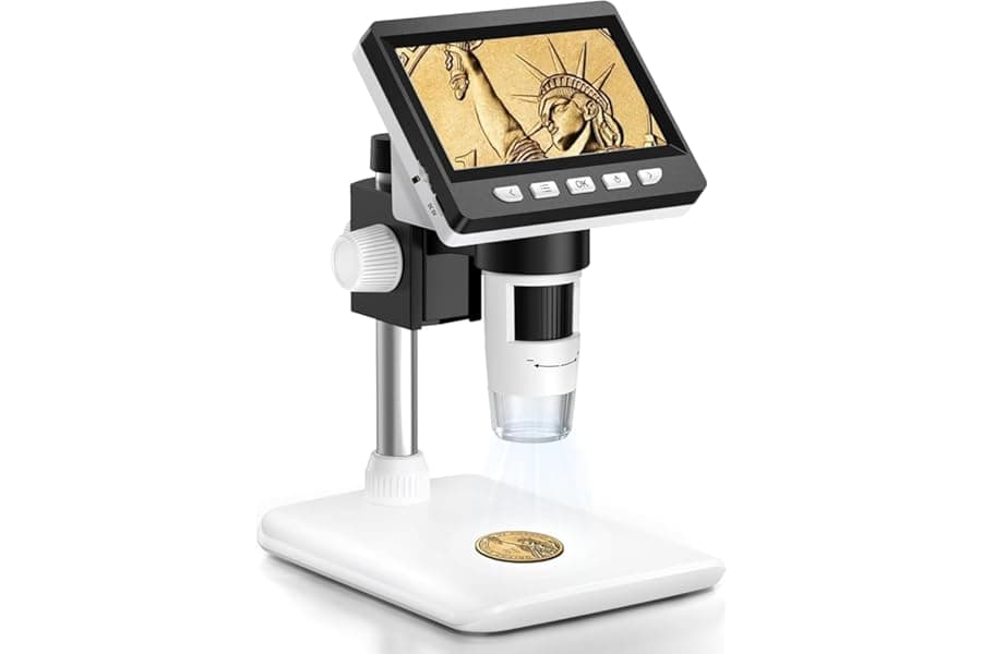 Digital Microscope for Coin Inspection