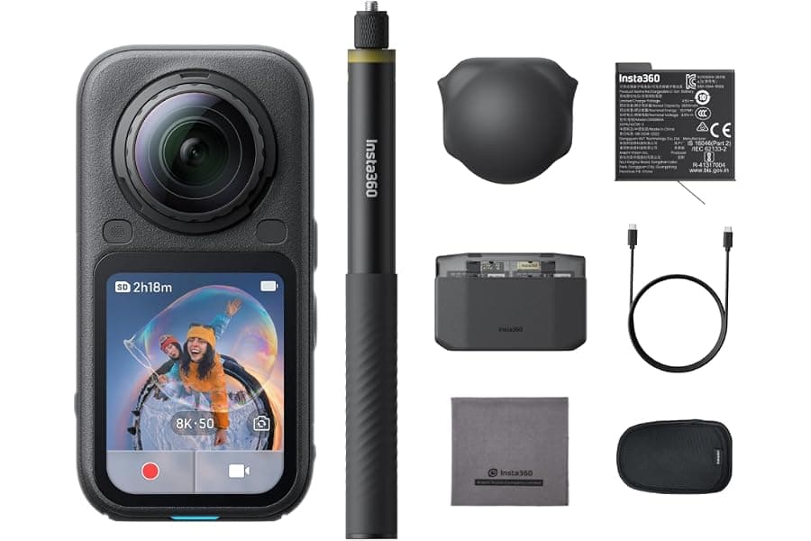 8K 360 Video Camera for Professional Content Creators