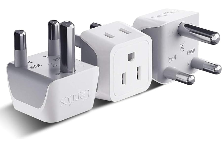 Best Type M South Africa Namibia Travel Adapter 2026