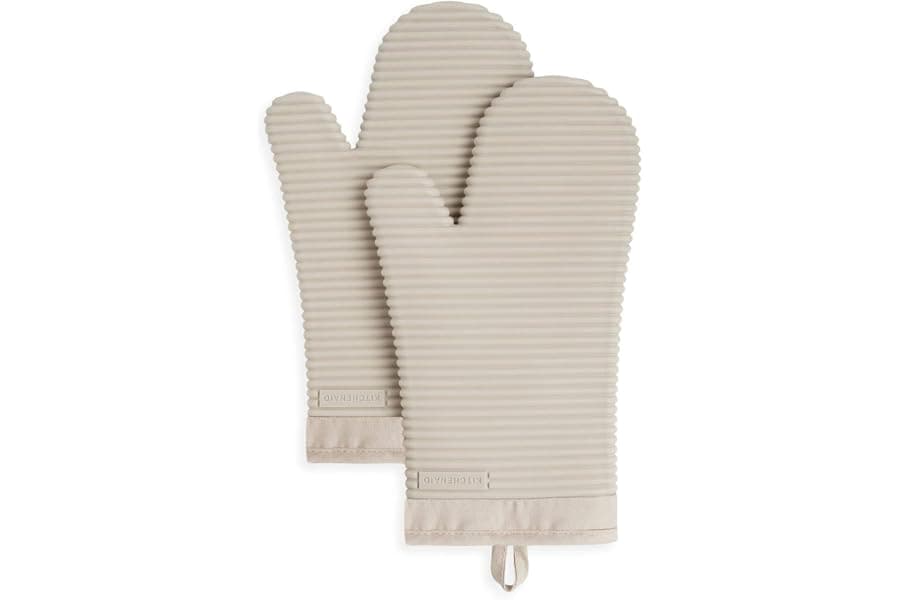 Heat-Resistant Silicone Oven Mitts for Safe Cooking