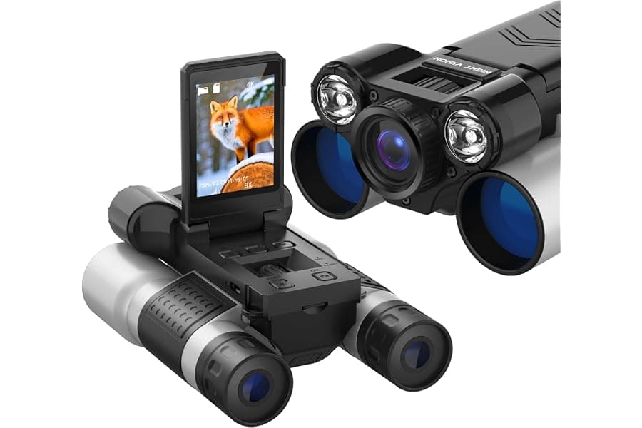 Night Vision Binoculars with Digital Camera for Outdoor Adventures