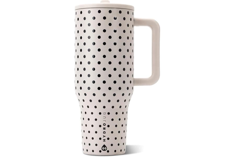 Insulated Water Bottle with Flip Straw Lid