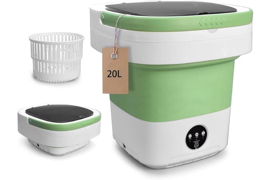 Best Portable Washing Machine for Travel & Small Spaces
