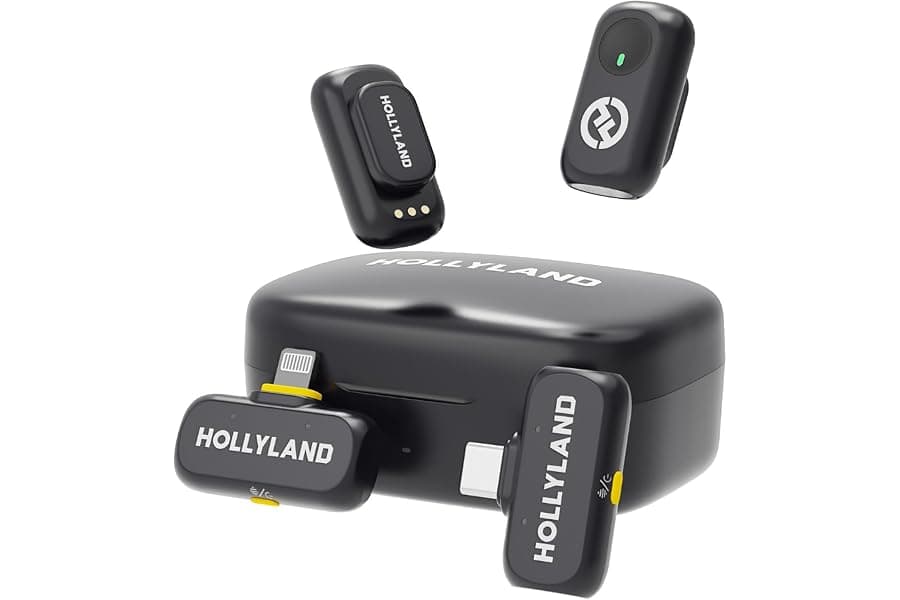 Wireless Mini Microphone for Vlogging and Podcasting