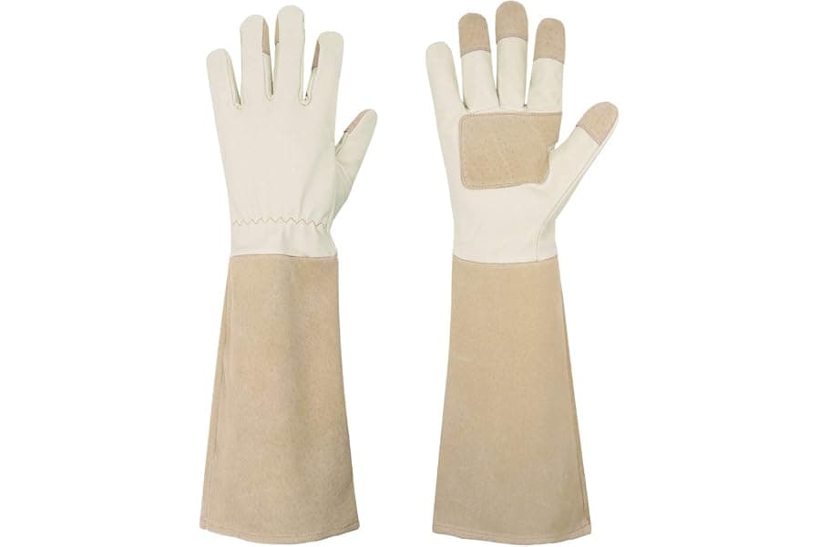 Long Pruning Gloves for Roses & Thorny Plants 2026