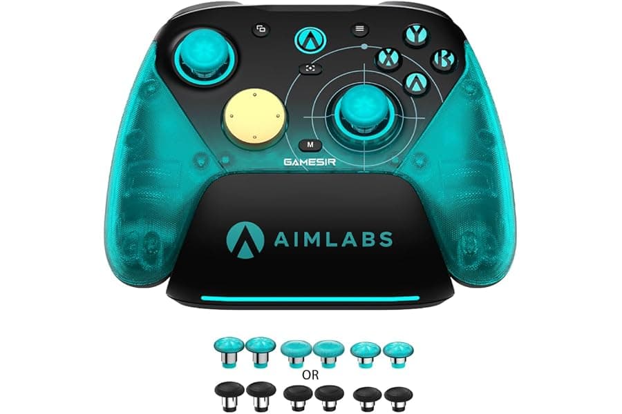 Ultra-Low Latency Gaming Controller with Hall Effect Triggers