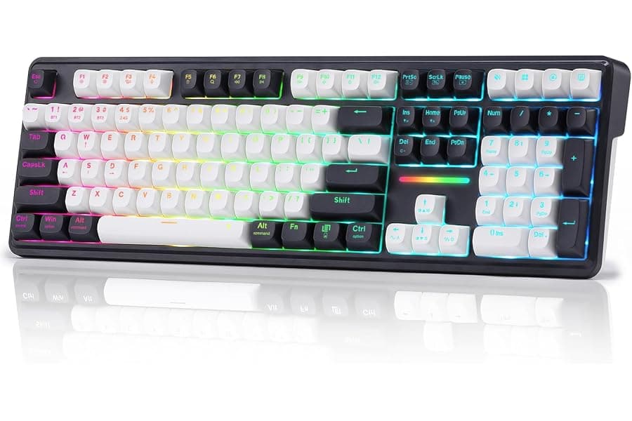 Wireless Gasket Gaming Keyboard with Hot-Swap RGB