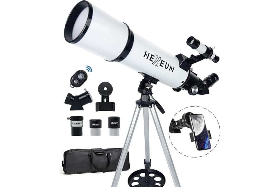 Best 80mm Refractor Telescope for Beginners and Adults