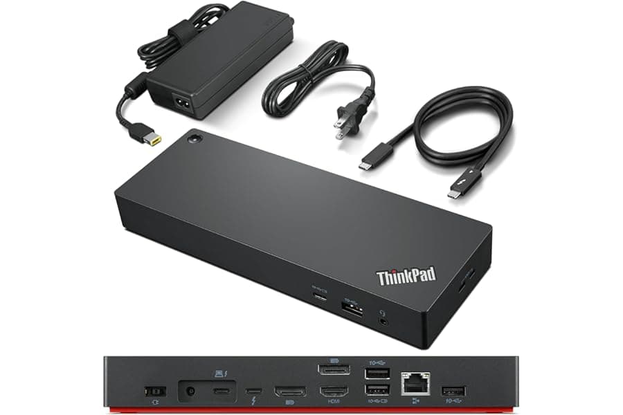 Universal Thunderbolt 4 Dock with 4-Display Support and 100W Power