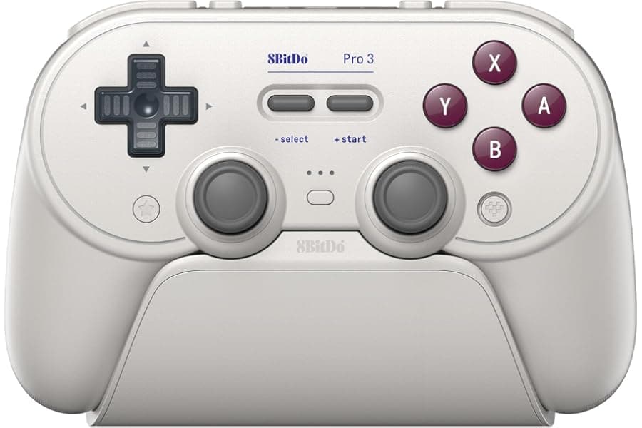 Wireless Gaming Controller with Swappable Buttons & Hall Effect