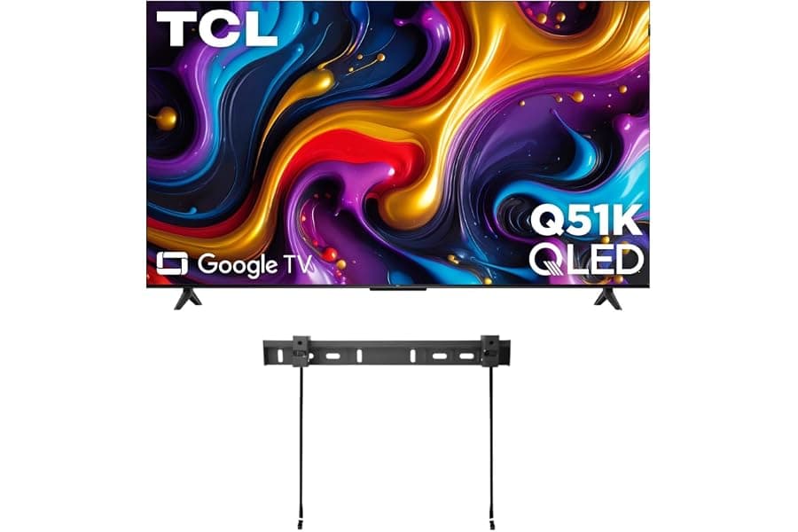 50-Inch Q-LED 4K TV with Google TV & Dolby Atmos