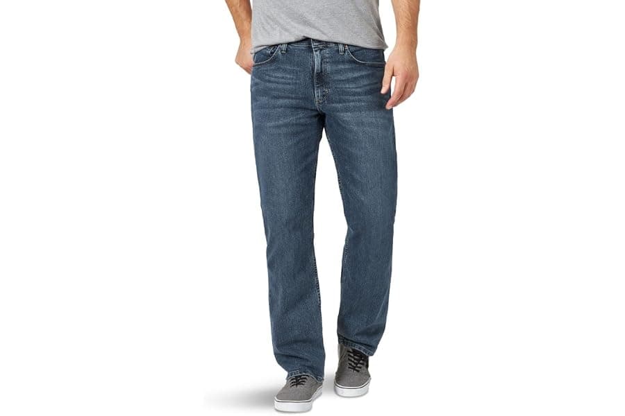 Relaxed Fit Comfort Flex Men's Jeans for All-Day Wear