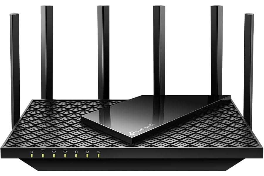 Tri-Band WiFi 6E Router for Gaming & Streaming