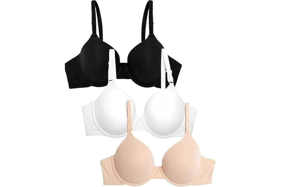 Comfortable Cotton Underwire Bra Multi-Pack Value