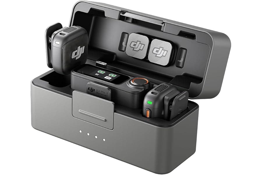 Wireless Microphone System for Vlogging and Content Creation