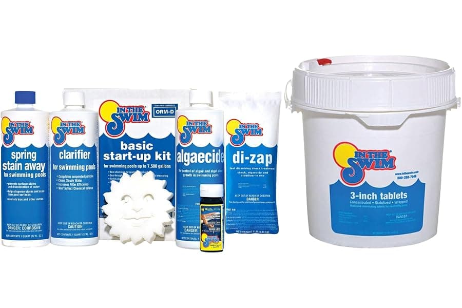 Pool Opening Kit & Chlorine Tablets Bundle