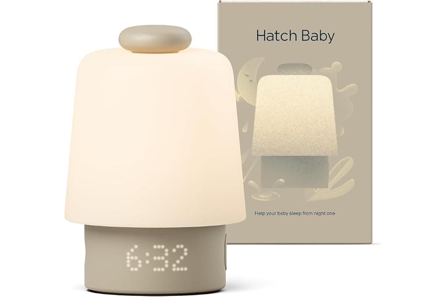Sound Machine & Night Light for Baby Sleep Routines