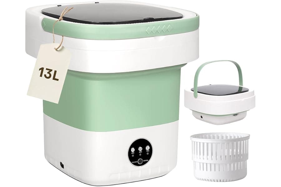Portable Washing Machine 13L Mini Washer for Travel & RV