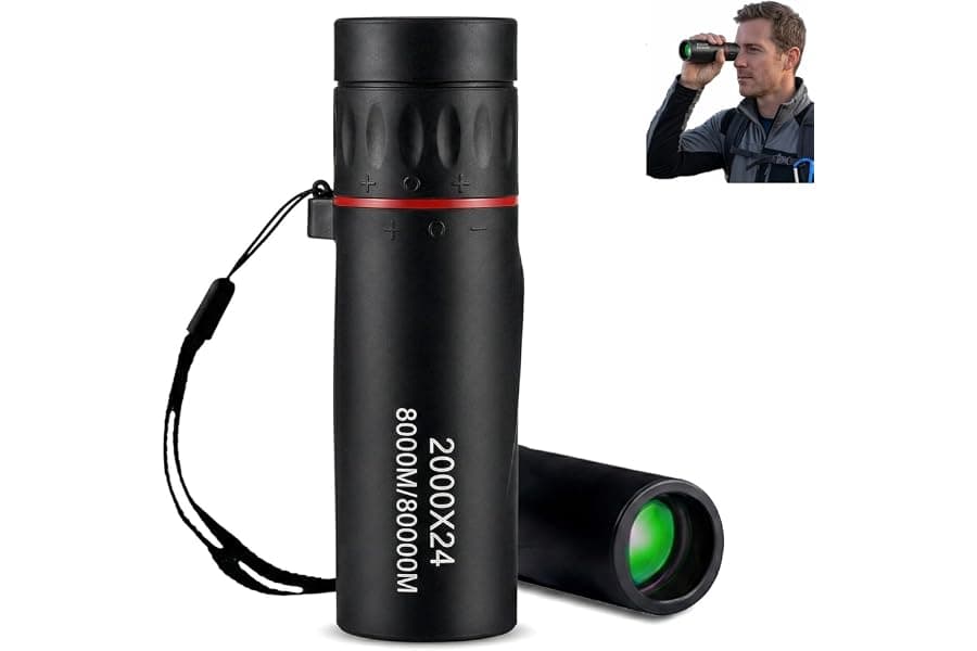 Compact Monocular Telescope for Stargazing & Hiking
