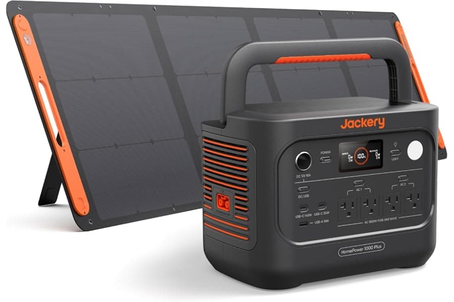 Portable Solar Generator for Home Backup & Off-Grid Living