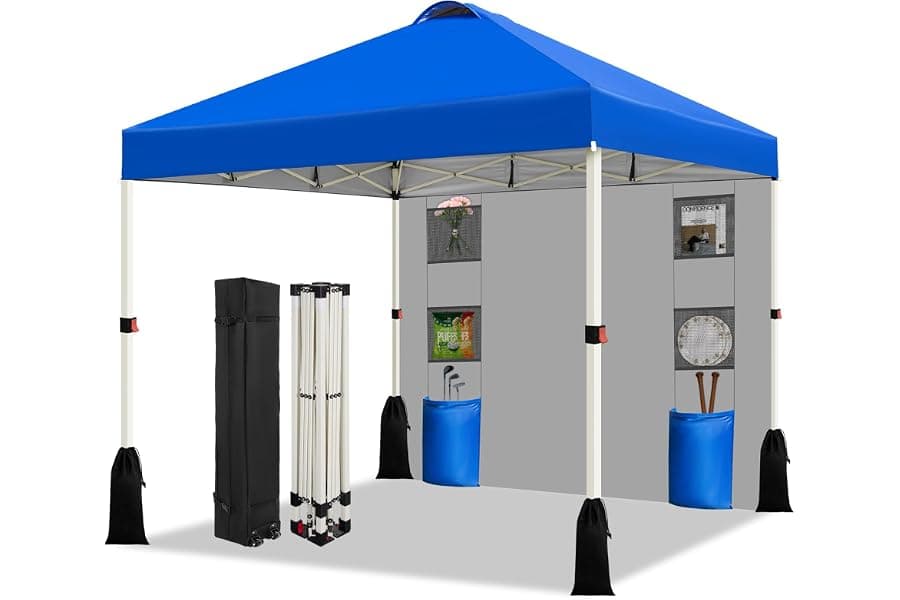 Pop-Up Canopy Tent with Easy Setup & Adjustable Height