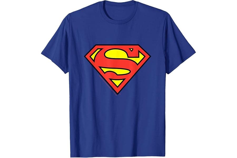 Iconic Superhero Classic Logo Tee