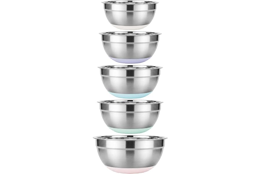 Best Stainless Steel Mixing Bowls for Home Kitchens