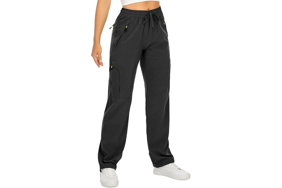 Quick-Dry Women's Cargo Hiking Pants with UPF 50 Protection