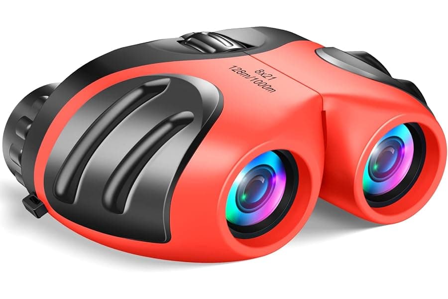 Kids Compact Waterproof Binoculars for Outdoor Adventures