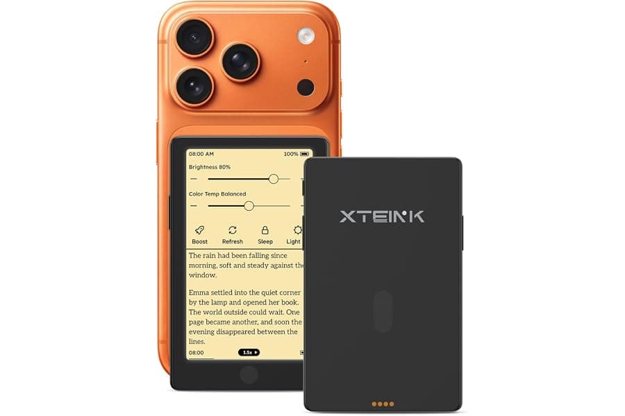 Portable 4.3" E-Ink Reader with Touchscreen and Front Light