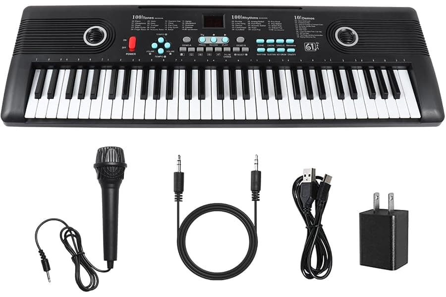 Best 61-Key Electronic Piano Keyboard for Beginners and Kids