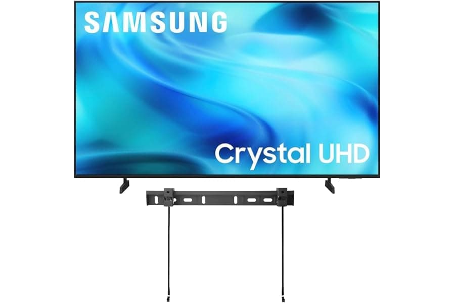 43-Inch 4K Smart TV with AI Companion & Wall Mount