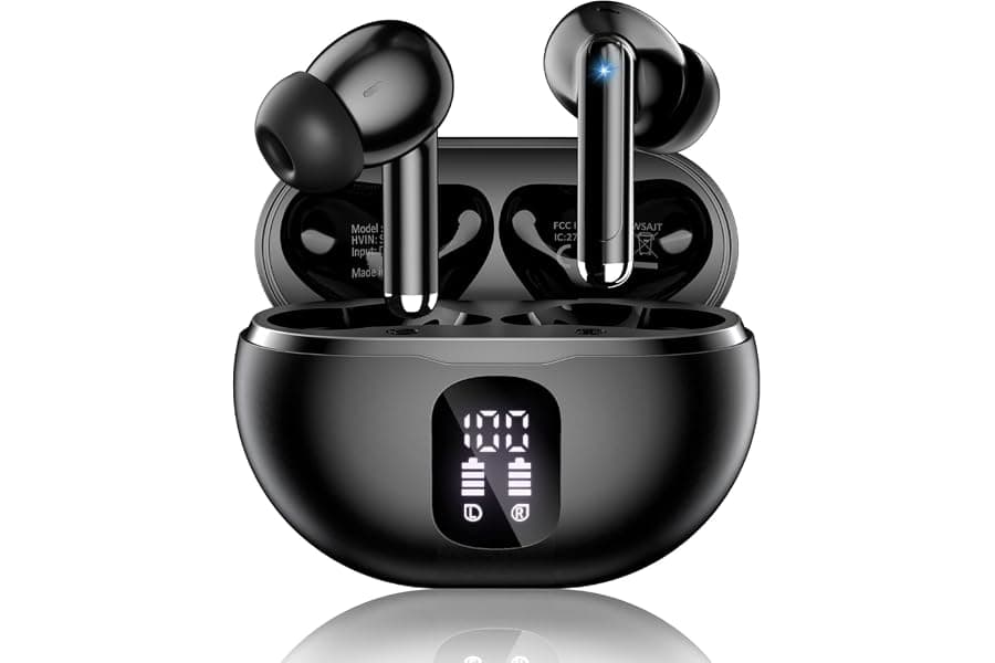 Waterproof Wireless Earbuds with Noise Cancelling