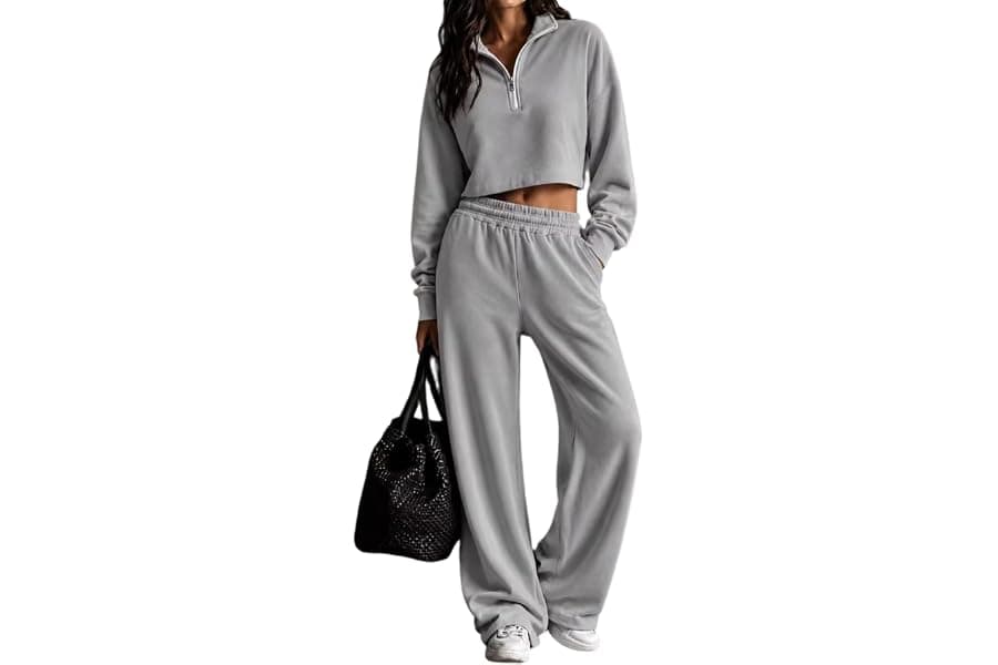 Matching Sweatshirt and Sweatpant Sets for Women