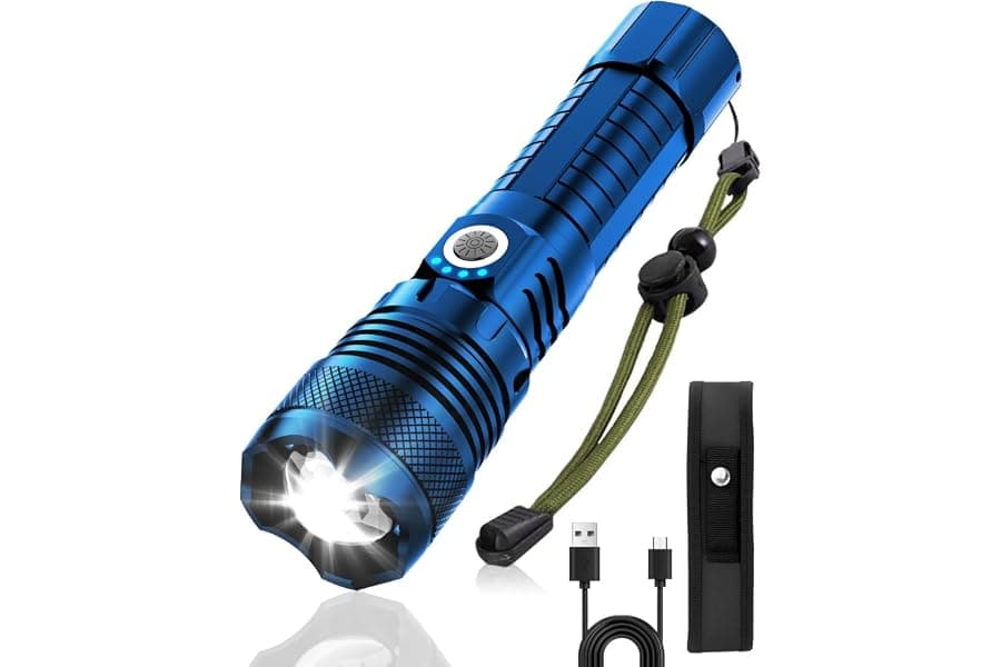 Best Rechargeable Tactical LED Flashlight 2026