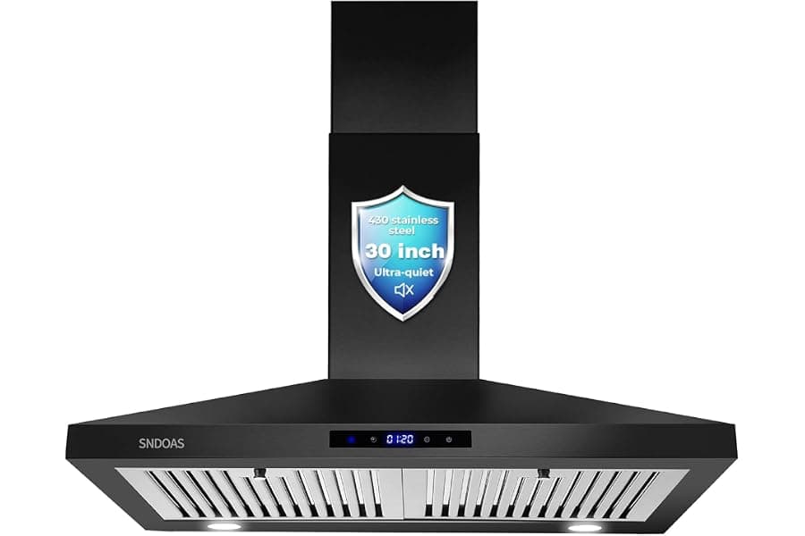Best 30-Inch Black Range Hood for Modern Kitchens