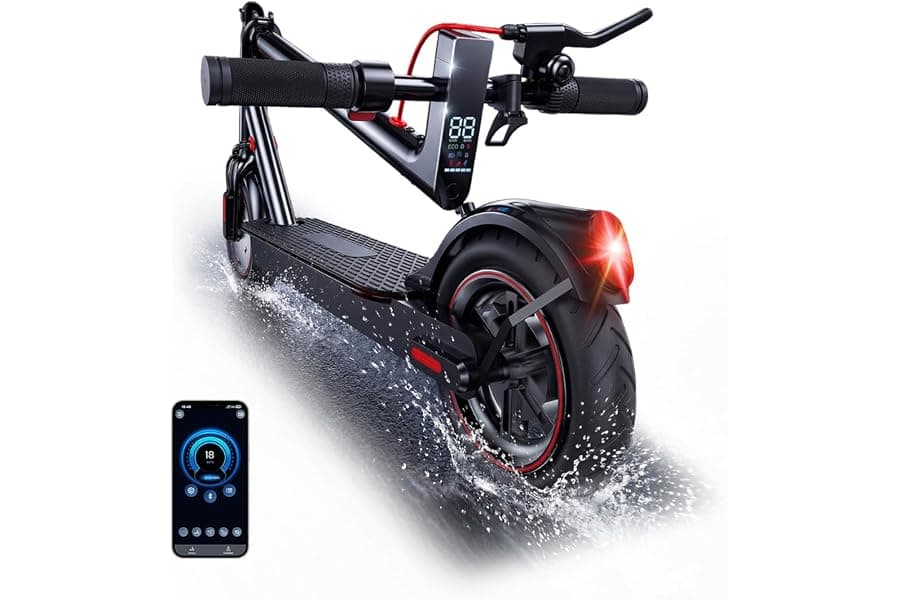 Electric Scooter for Adults: Foldable 1200W with 28-Mile Range