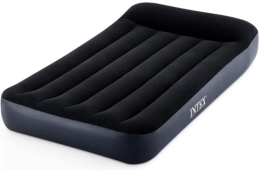 Portable Twin Air Mattress with Built-In Pump