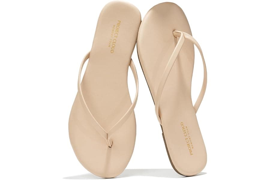 Lightweight Women's Flip Flops with Cloud Comfort
