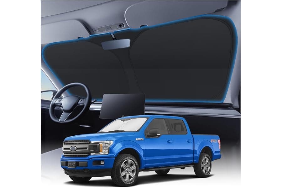 Custom Windshield Sun Shade for Ford F150 Trucks